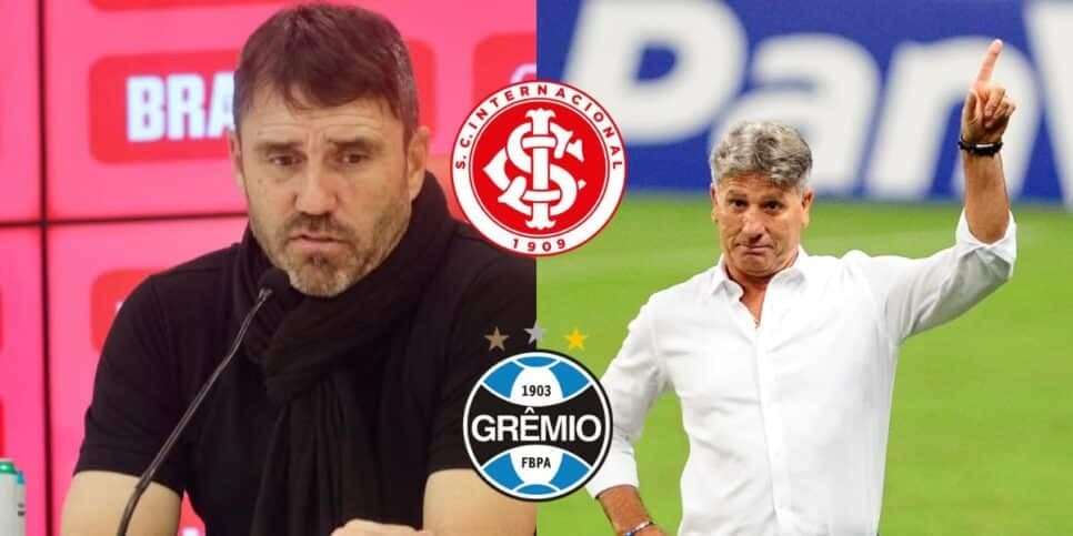Mais 1 titular de Coudet VENDIDO e meia de R$ 15 milhões confirmado à Renato: 2 viradas atingem Inter e Grêmio