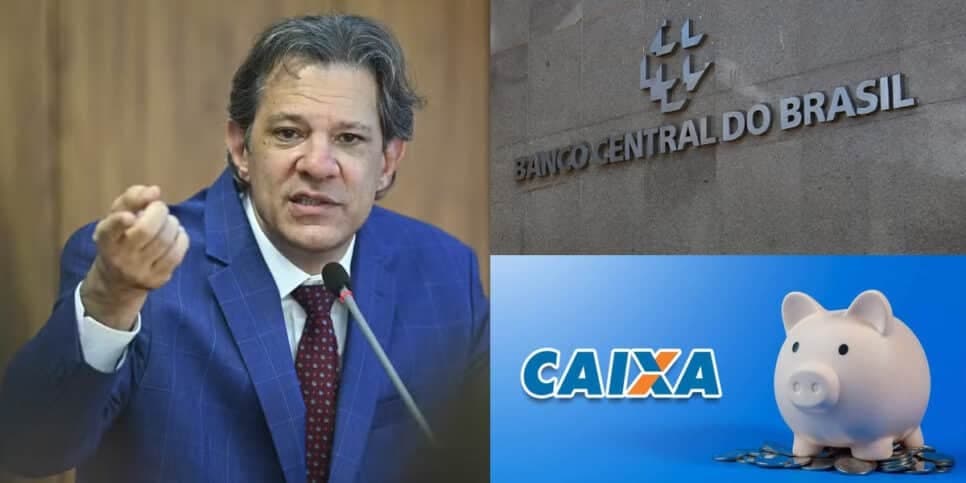 Decreto do Banco Central e anúncio de Haddad: Lei crava o que acontecerá com dinheiro em poupanças Caixa e+