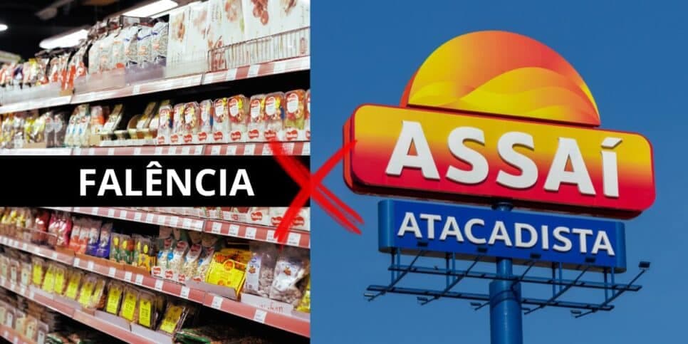 Assaí em festa: O fim em 2 redes de mercados muito amadas, com 343 lojas lacradas, calote e falência decretada