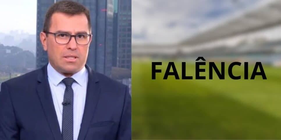 FIM: Bocardi paralisa a Globo com tradicional time de São Paulo prestes a falir e estádio acabado