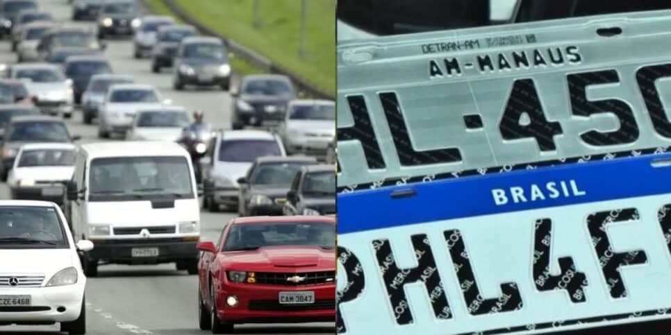 Mudança OBRIGATÓRIA: Nova lei de trânsito acaba de ser anunciada atingindo placas de todos os carros do Brasil