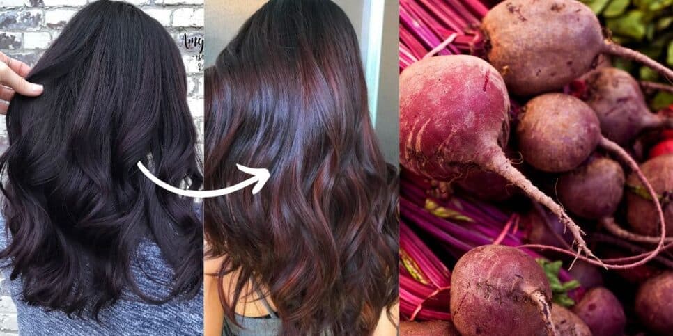 Fim da descoloração: Tinta natural e caseira com beterraba deixa morenas com mechas vermelhas em 3 passos
