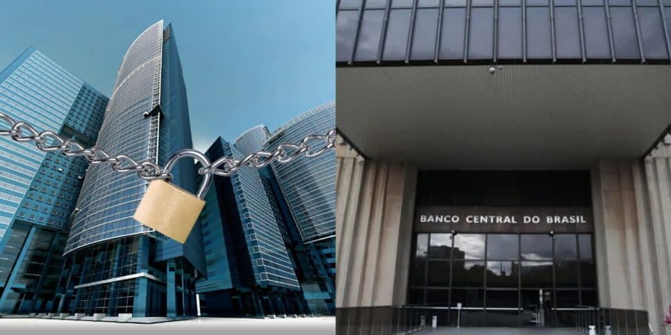 Adeus de 55 agências e afundados em crise: A falência de 2 bancos populares decretadas pelo Banco Central