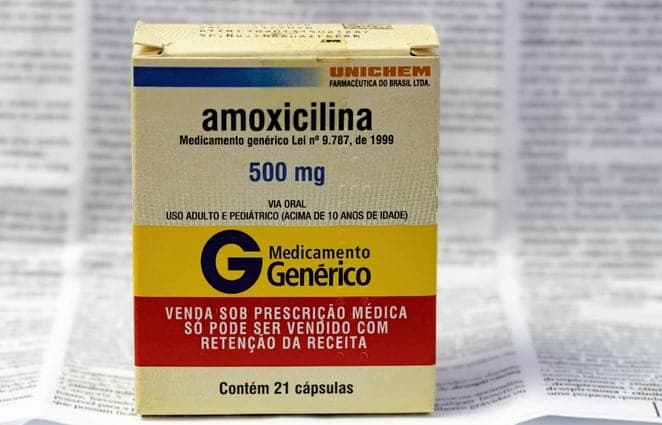 Amoxicilina (Foto: Reprodução / Portal Medicina Ribeirão)
