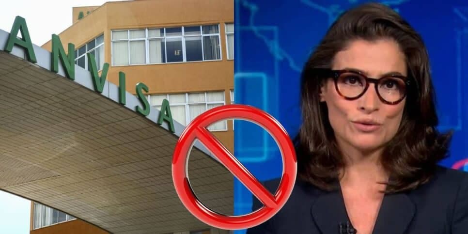 "Severos riscos": A proibição da ANVISA de produto nº1 do Brasil confirmada por Renata no JN por CÂNCER