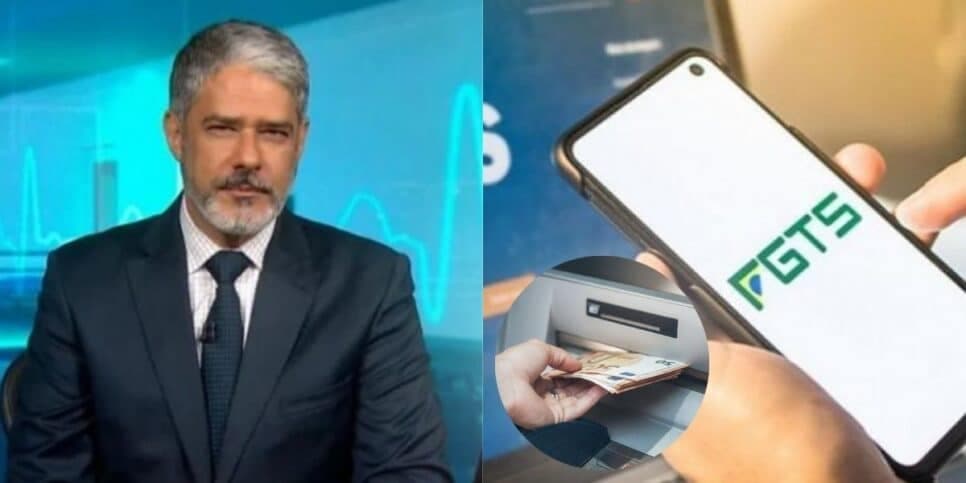 "Benefício imediato": Bonner paralisa o JN com novo decreto do FGTS e maior vitória aos trabalhadores em 2024