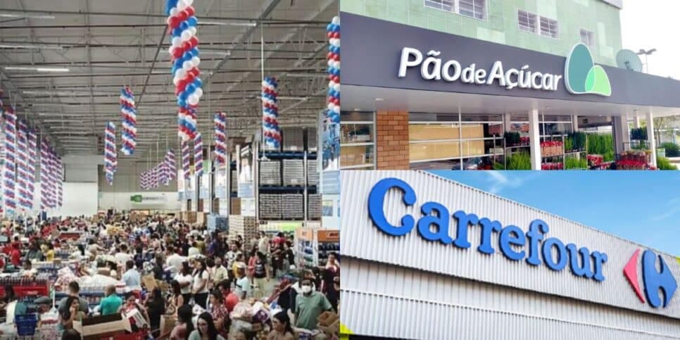 R$24 bilhões e Pão de Açúcar desbancado: Rival chega com os pés nas portas e até Carrefour tem lojas tomadas