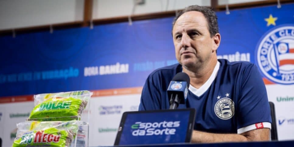 Rogério Ceni define ADEUS do Bahia após 9 meses como técnico da SAF: “A última palavra foi minha”