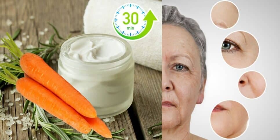 Dermatologistas escondem: Botox caseiro com cenoura elimina rugas das 60+ e traz pele de porcelana em 30 minutos