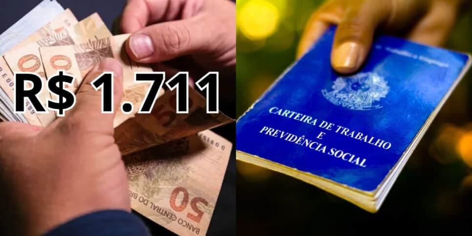 Canetada histórica traz salário mínimo de R$1711 em 2024 e pagamento à lista de CLTs chega em JUNHO