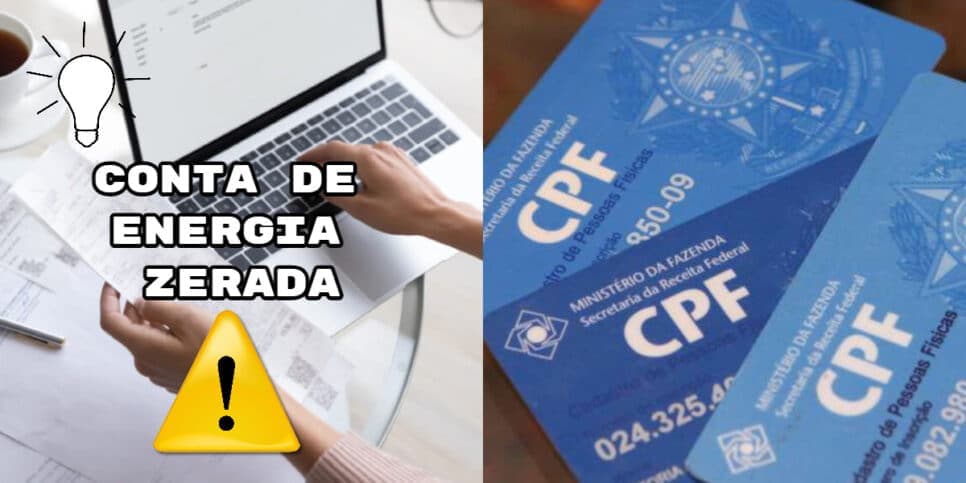 Conta de luz totalmente GRATUITA à lista de CPFs em 2024 em apenas 2 passos simples e online