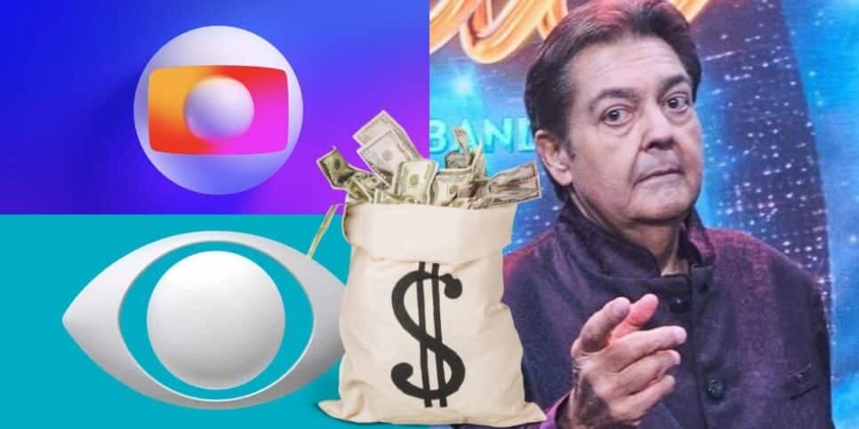 Globo e Band sem chão: R$1 bilhão de Faustão vão pelos ares com nova apresentadora mais rica do Brasil