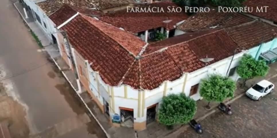 Farmácia São Pedro (Foto: Memória Mato Grosso) Farmácia São Pedro (Foto: Memória Mato Grosso)