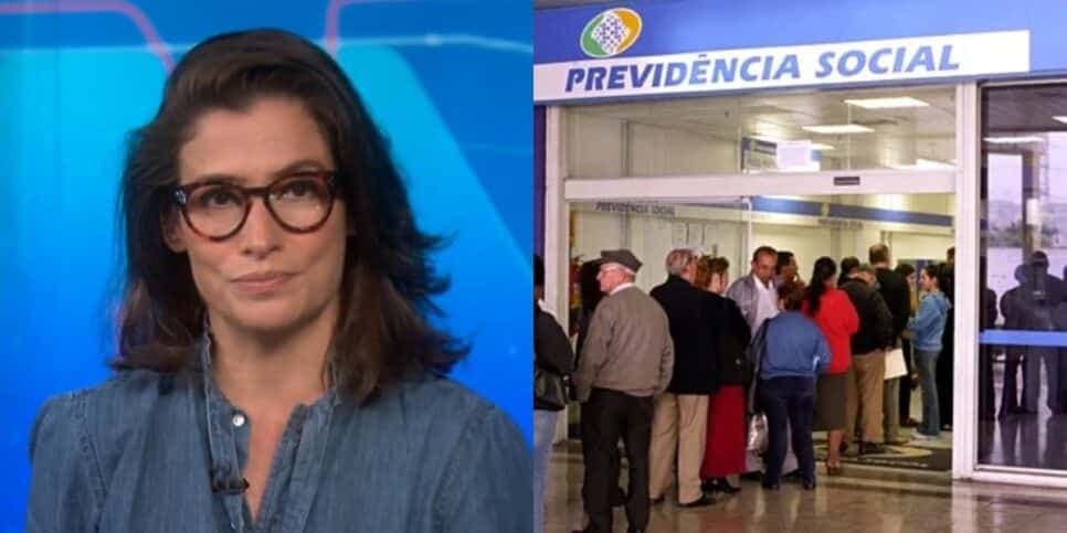 "Em 10 anos": Renata paralisa o JN às pressas com situação de fim no INSS e atinge em cheio os aposentados