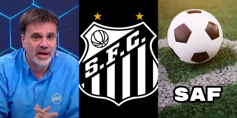 "Vão comprar o Santos": A nova SAF do Peixe cravada ao vivo no Arena SBT por Mauro Beting e donos bilionários