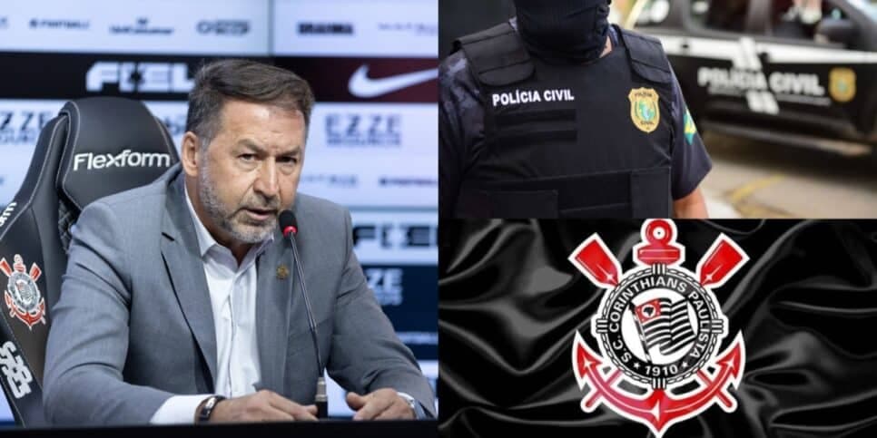 Caso de polícia, fraude e ADEUS: A saga do Corinthians em 2024 não acaba e Melo vive piores dias na presidência
