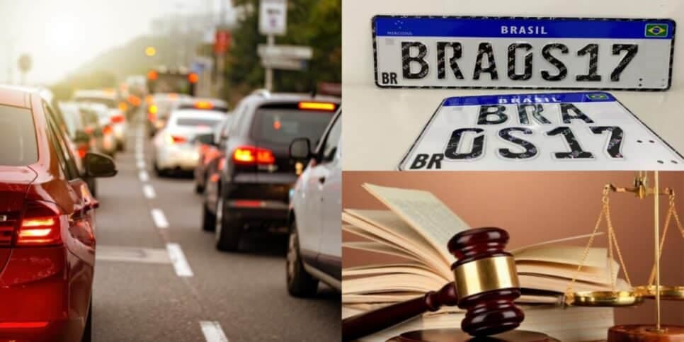 Decreto e proibição: Nova lei de placas de carros entra em vigor e quem não ficar atento tomará multa grave