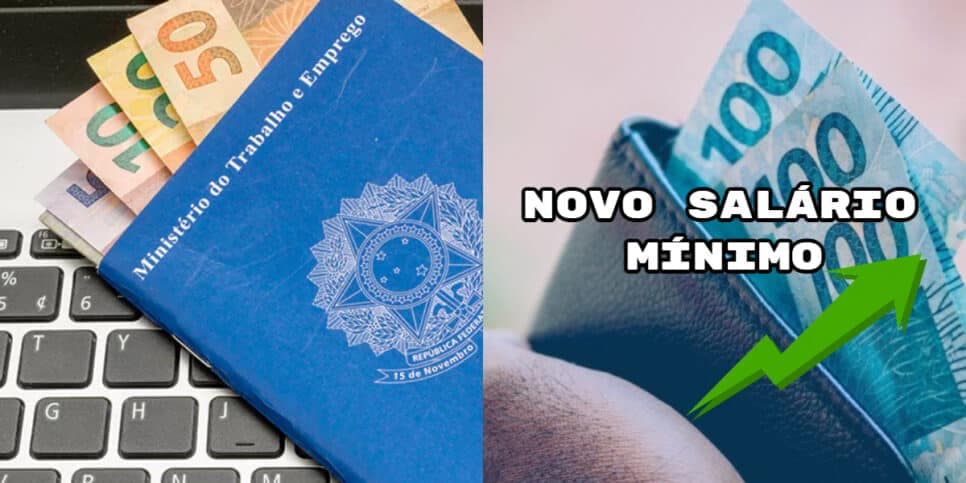 Aumento histórico de 5,8%: Salário mínimo de R$1640 tem veredito em 2024 e valor prestes a cair na conta
