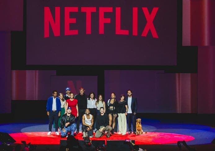 Painel No Rio2c (Foto: Reprodução / Netflix)

