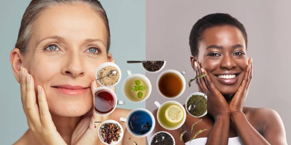 30 anos mais nova: 10 chás com produtos que você tem em casa para deixar sua pele perfeita, lisa e mais jovem