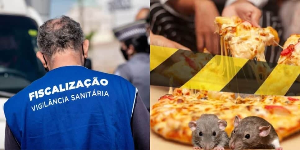 A interdição urgente da Vigilância Sanitária contra pizzaria tradicional anunciada na Globo