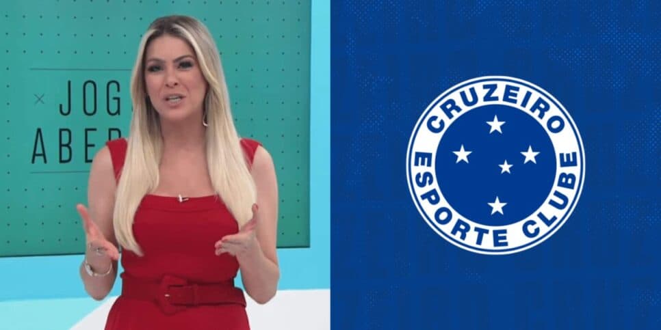 "O Cruzeiro comprou": Renata Fan paralisa o Jogo Aberto com novo 10 em MG junto com Mina e estrela do Flamengo