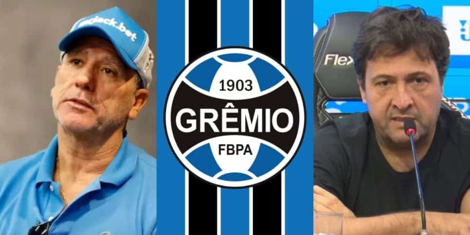7ª derrota e Renato na berlinda: Guerra faz anúncio no Grêmio e define futuro de técnico: "Muito ruim"