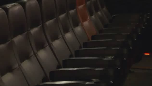 Sala de cinema do Anexo do Espaço Itaú, na Rua Augusta (Foto: Reprodução / G1) 
