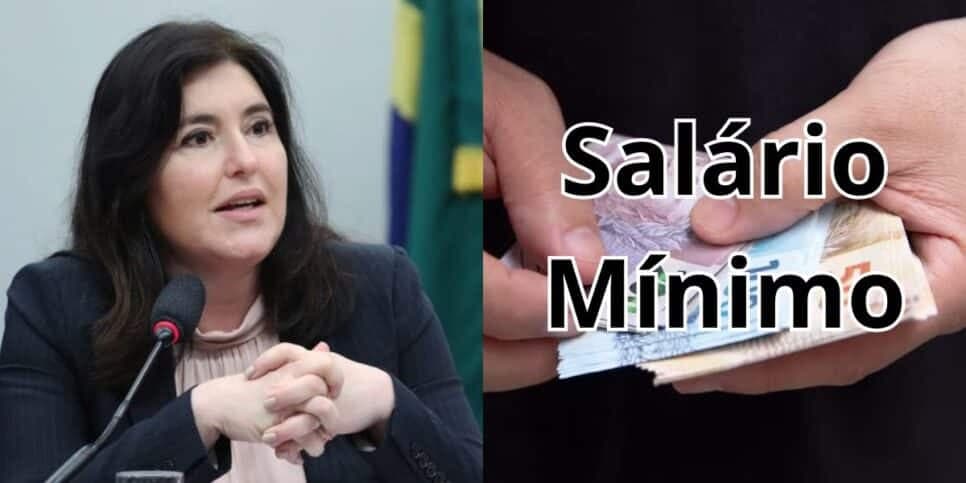 “Revisão”: Tebet emite anúncio sobre nova lei do salário mínimo que atinge em cheio pagamento dos idosos 60+