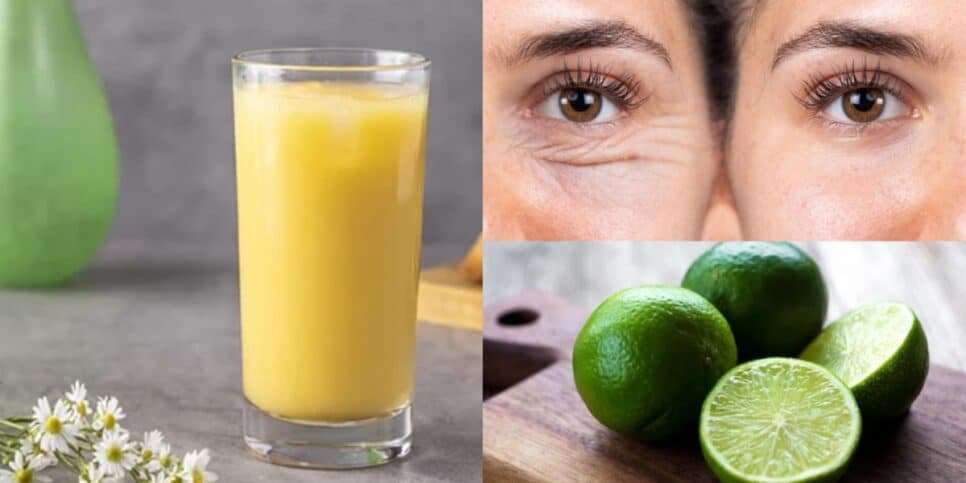 Ácido hialurônico natural: Suco milagroso com limão e+1 ingrediente barato deixa as 60+ com carinha de 30 anos