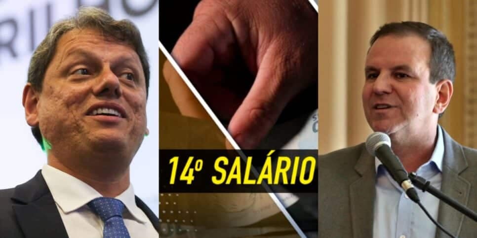 Canetada com 14º salário em 2024: Tarcísio e Eduardo Paes liberam abono que nem o INSS teve coragem em SP e RJ