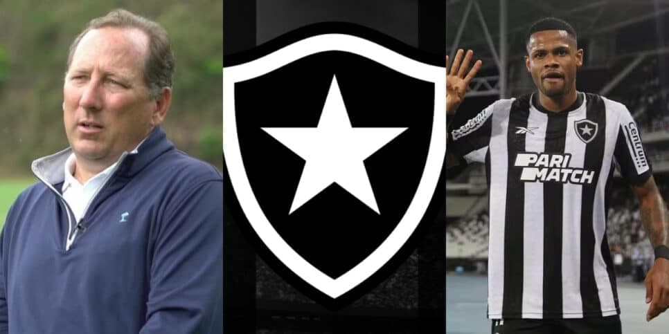 Craque de Seleção e para ser dupla de Junior Santos: Textor decide contratar craque de peso no Botafogo