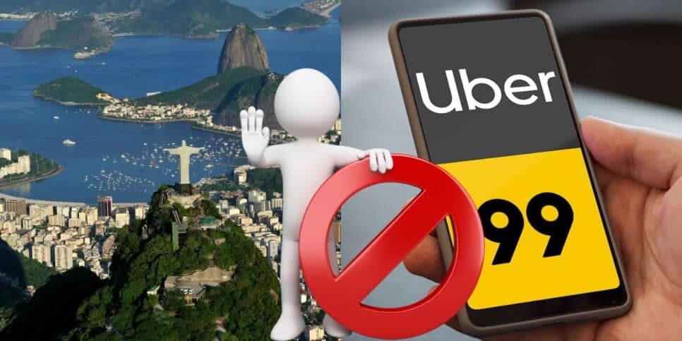 "Infelizmente não está disponível": Jornal da Globo confirma proibição vital no RJ que atinge a Uber e 99