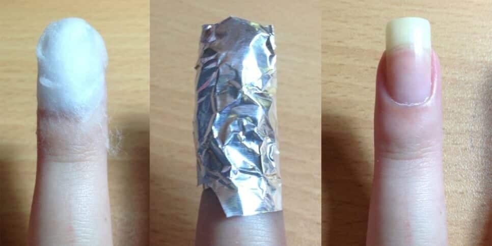 Esse é o passo a passo para retirar o esmalte (Reprodução: Internet)