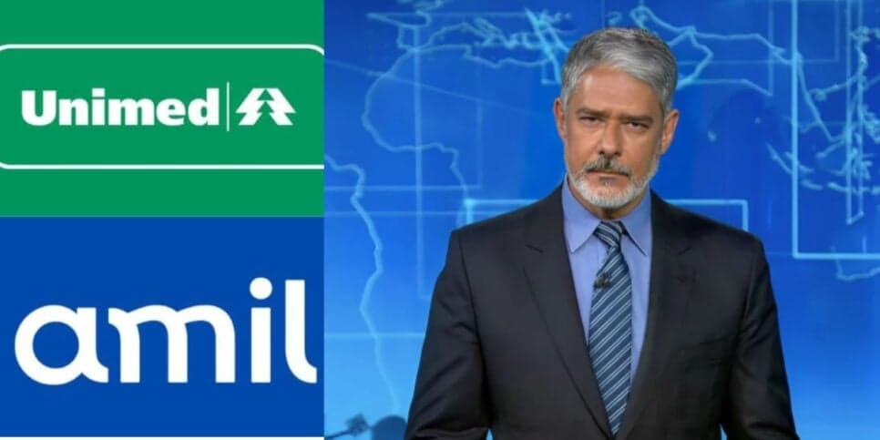 Cancelamento em massa na Amil, Unimed e+: Bonner paralisa o JN com nova lei dos convênios fechada por Arthur Lira