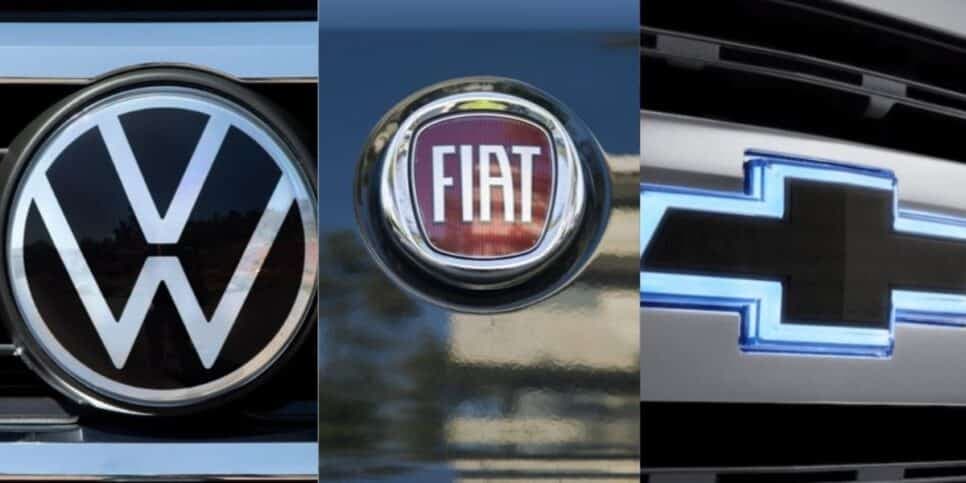 Chevrolet, Fiat e Volkswagen: 3 carros que encerram produção no Brasil em 2026