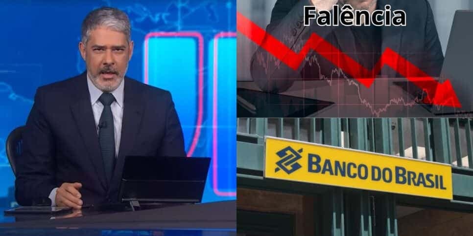 “Fechamento”: O anúncio de Bonner ao paralisar JN e confirmar adeus de 2 bancos rivais do Banco do Brasil