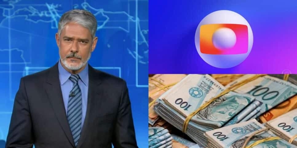 JN sem chão: R$1,8M de salário de Bonner vão pelos ares com novo apresentador mais bem pago da Globo