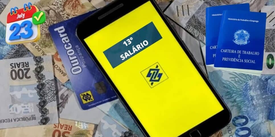 Antecipação do 13º salário é garantida pelo Banco do Brasil e milhões de CLTs devem correr hoje (23)