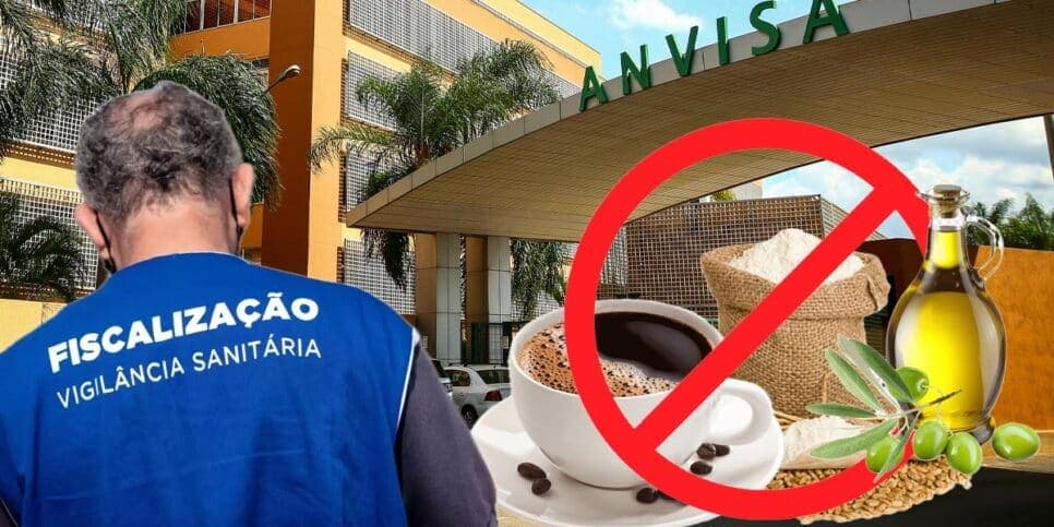 Pedaços de vidro e substância fatal: Decreto da ANVISA com proibição contra 3 marcas de café, farinha e azeite