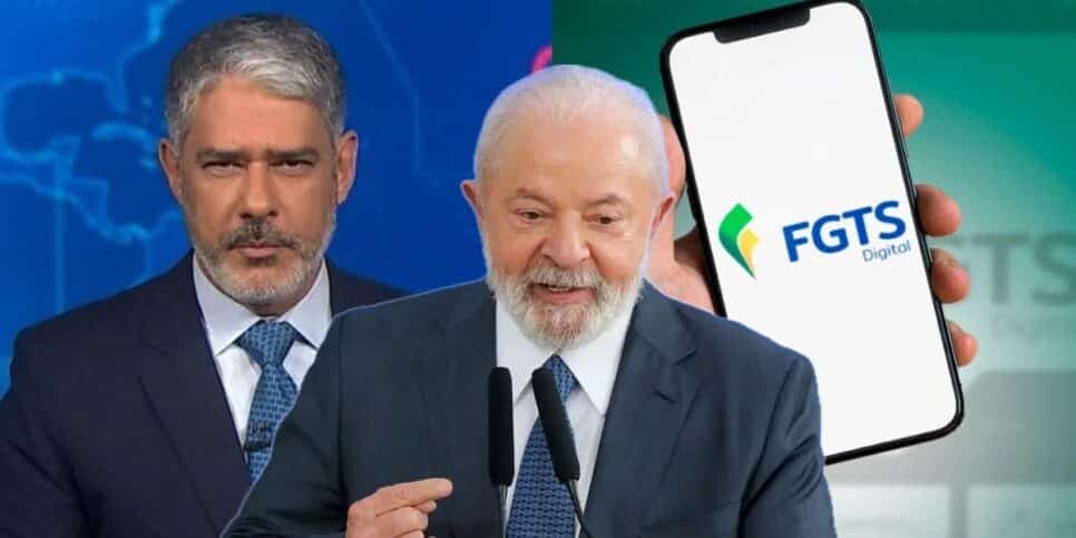 "Um divisor de águas": Bonner confirma novo veredito do Governo Lula abalando quem tem FGTS ativo em 2024