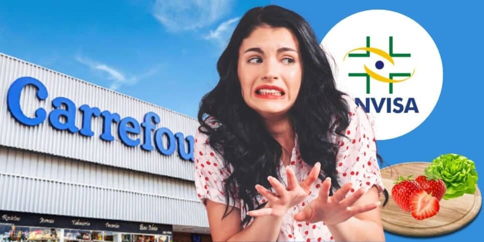 Terror com morango, alface e legumes: A condenação do Carrefour e venda de 3 populares proibidos pela ANVISA