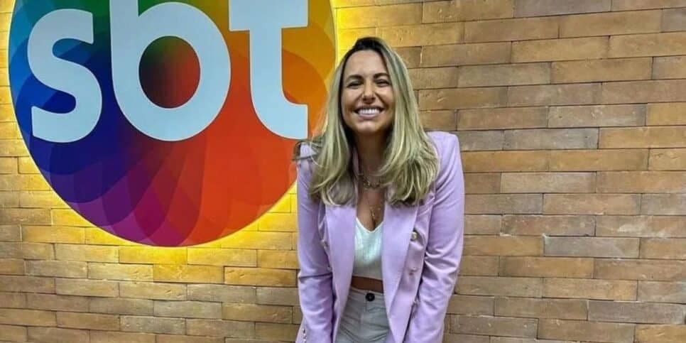 No Domingo Legal, Carolina Diniz é anunciada oficialmente como embaixadora do SBT