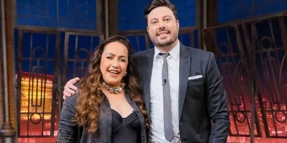 Gina Garcia participa hoje do programa The Noite com Danilo Gentili