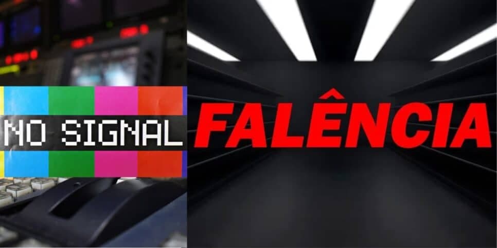 Encerramento de transmissões: Fim de emissora de TV aberta nº1 e a falência decretada por não resistir à crise