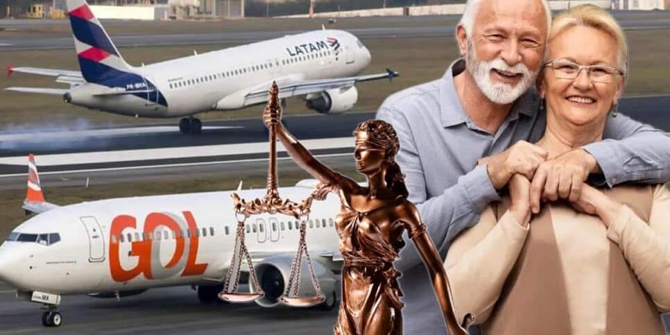 Fim do pagamento na Gol, LATAM e +: Nova lei histórica anunciada a idosos 60+ traz passagens de avião de GRAÇA