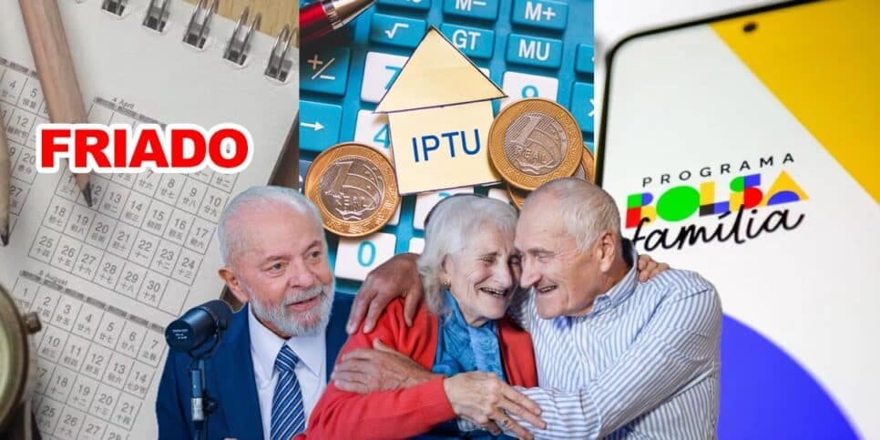 Idosos cientes: 3 avisos históricos de Lula trazem novo feriado, real sobre 13º ao Bolsa Família e fim do IPTU