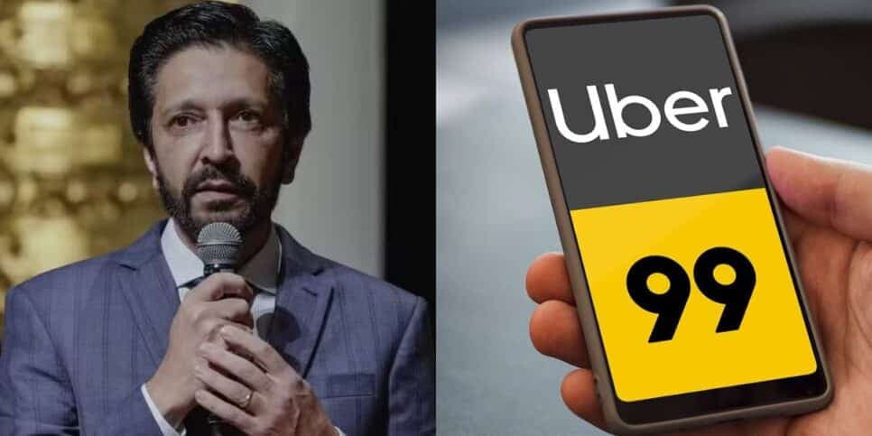 Acabou pra Uber e 99: Decreto de Ricardo Nunes garante gigante dos apps sem tarifa dinâmica para salvar SP