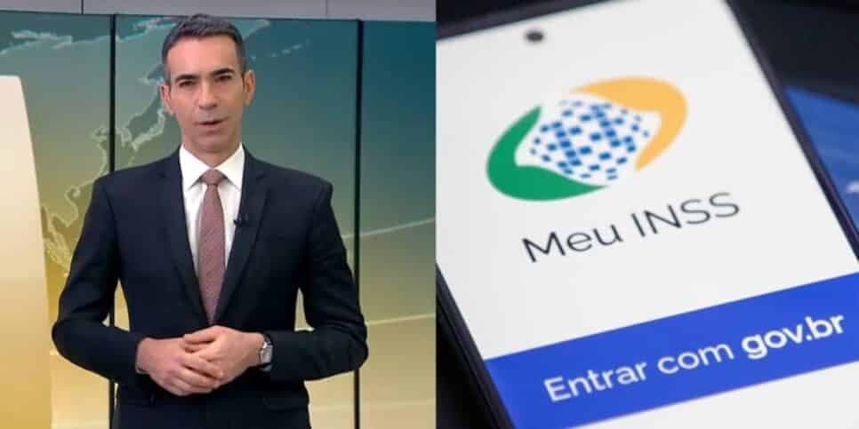 A paralisação de Tralli no JH com notícia aos aposentados e mudança no INSS caindo como presente a milhões