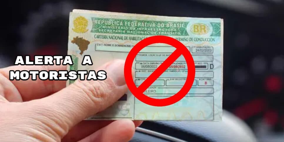 CNH suspensa e multa pesada: 9 alertas cravam o que motoristas não podem fazer nunca